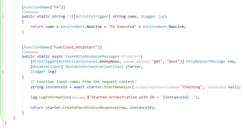 Durable Functions Patterns Function Chaining - Professional Space Photo - Mobile
