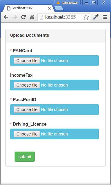 Dynamically Creating Multiple File Uploads In Mvc And Validating It - Amazing City Design - Retina