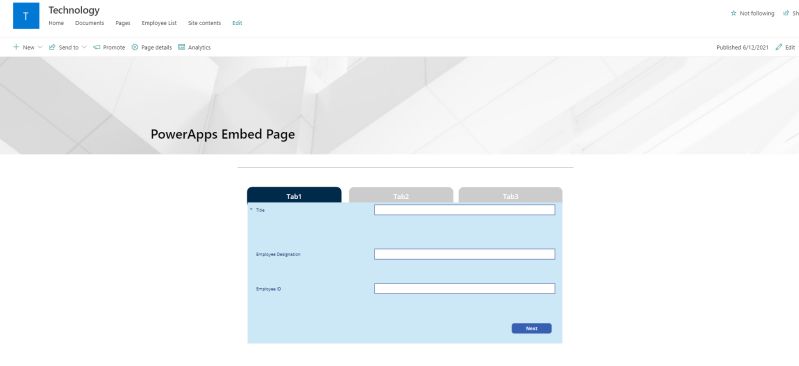 Embed Powerapps On Sharepoint Pages Microsoft Power Platform Blog - HD Colorful Pictures for Desktop