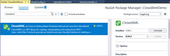 Export And Import Excel File Using Closedxml In Asp Net Mvc - Best Abstract Arts in Retina