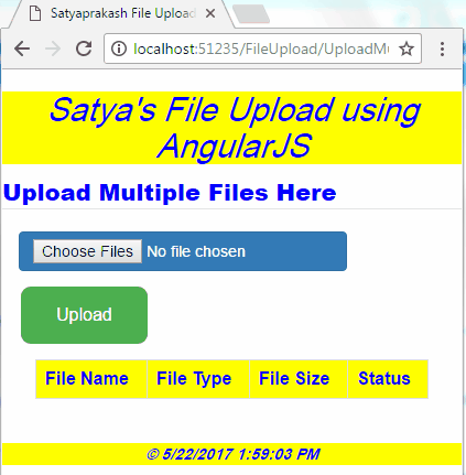 Files Upload Using Angularjs In Asp Net Mvc And Bootstrap - Ultra HD Sunset Wallpapers for Desktop