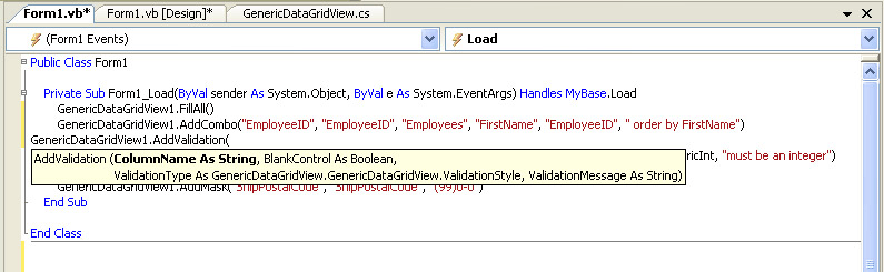 Generic Datagridview - Dark Images - Artistic Desktop Collection