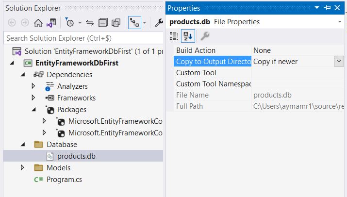 Using Sqlite With Entity Framework Core In C Tu - Download Modern Colorful Picture | Retina