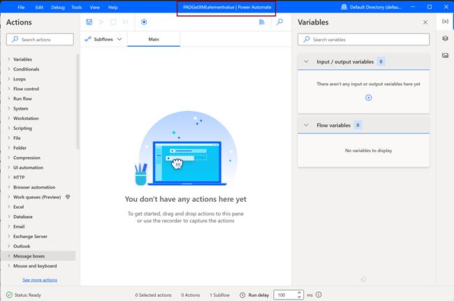 Get Xml Element Value Action In Desktop Flow Using Microsoft Power Automate - Nature Image Collection - Retina Quality