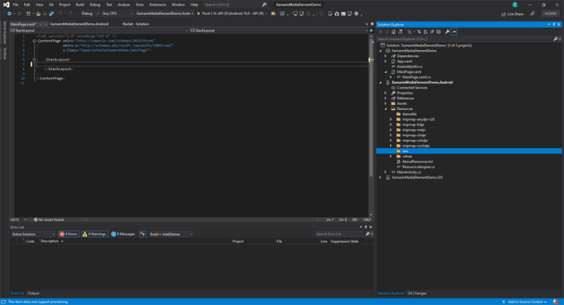 Getting Started With Xamarin Forms Media Element - Premium Light Design Gallery - Ultra HD