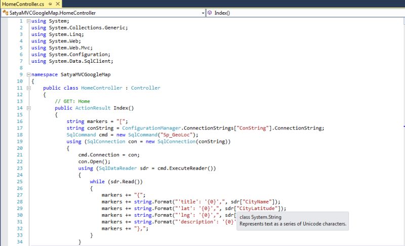 Google Map Using Sql Server Stored Procedure In Asp Net Mvc 5 - Abstract Wallpapers - Premium Ultra HD Collection