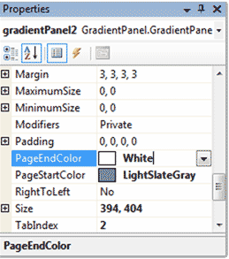 Gradient Panel Custom Control - Artistic Colorful Image - HD