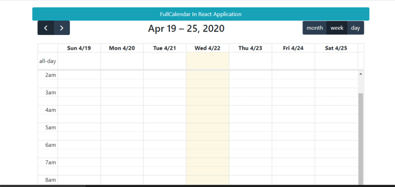 How To Create A Calendar In A Reactjs Application - Best Space Patterns in Ultra HD