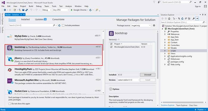 How To Implement Google Column Chart Dynamically Using Entity Framework - Geometric Texture Collection - Mobile Quality