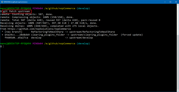 Install Git Upstream And Fork A Repository Devopsera - 4K Mountain Wallpapers for Desktop