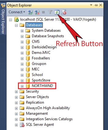 How To Restore Northwind Database In Sql Server In One Minute - Premium Dark Pattern Gallery - Mobile