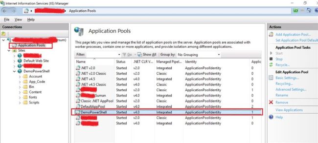 How To Install Iis Create Application Pool And Using Powershell Script - Light Wallpapers - Classic Desktop Collection