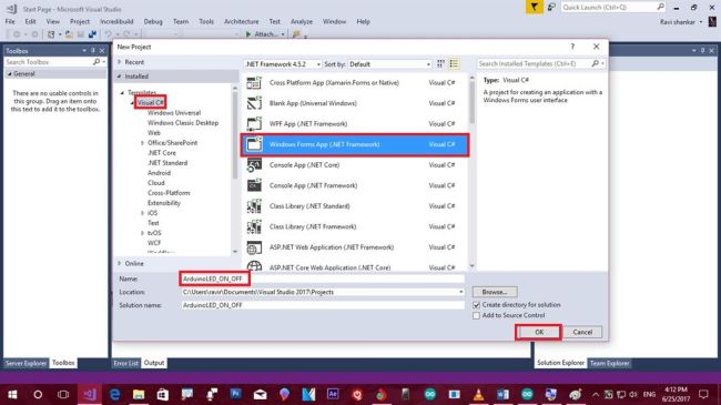 How To Switch On Off Led Using Arduino Uno And C Form Applications - Download Professional Abstract Wallpaper | Full HD
