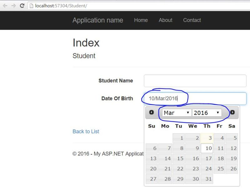 Jquery Datepicker With Month And Year In Asp Net Mvc - Creative Mobile Minimal Pictures | Free Download