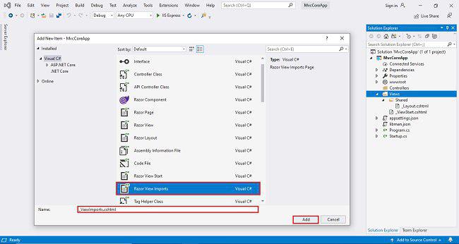 Layout And Viewstart And Viewimports In Asp Net Mvc Core 3 0 - City Illustrations - Elegant 4K Collection