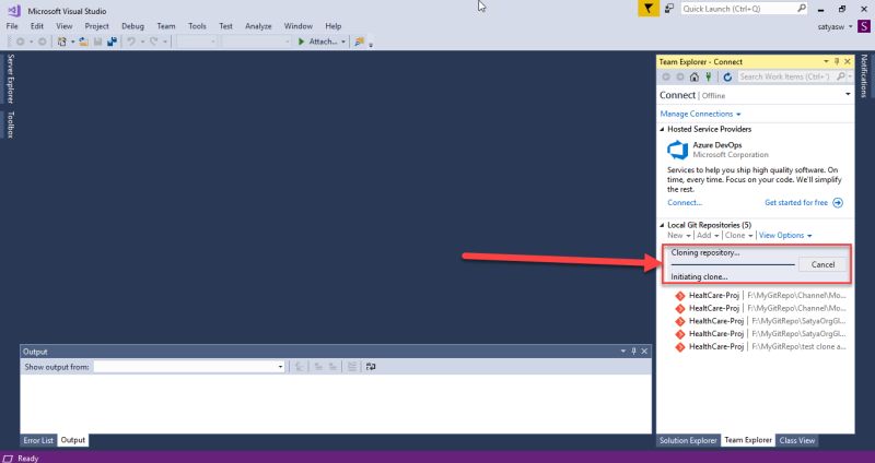 Learn Git Clone Commit Sync And Push Changes Using Visual Studio - Minimal Patterns - Artistic Full HD Collection