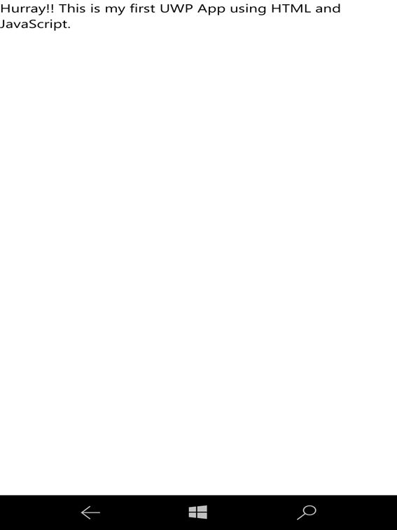 Making Your First Uwp Application Using Html And Javascript - Best Minimal Arts in Desktop