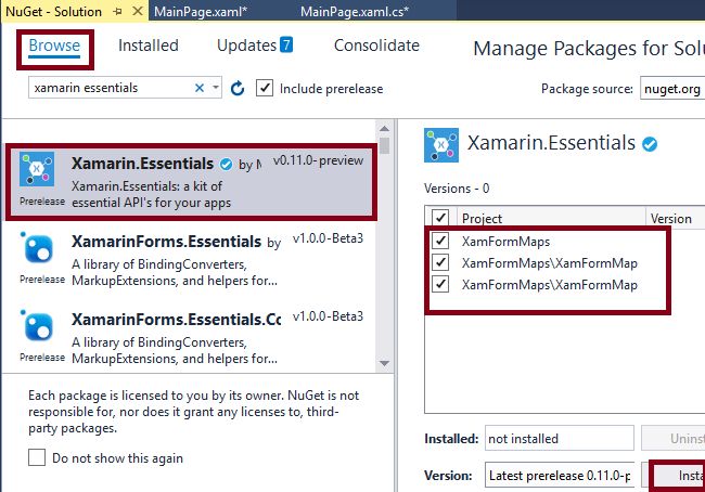 Open A Specific Location Using Maps In Xamarin Forms Application Using Xamarin Essentials - Ocean Arts - Stunning Retina Collection