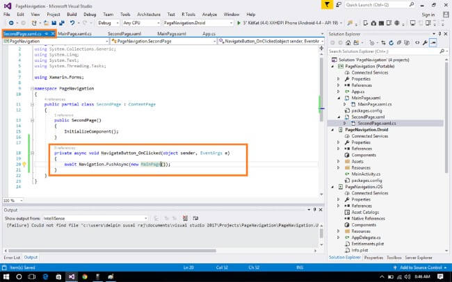 Visual Studio Customise Bottom Navigation Using Xamarin Forms C - Download Classic Geometric Art | Retina