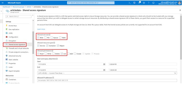 C Azure Using Shared Access Signatures For Blob Storage Stack Overflow - Premium Sunset Image Gallery - Full HD