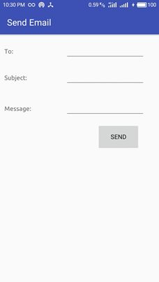 Send E Mail Android Application Tutorial - Premium Minimal Image Gallery - Full HD