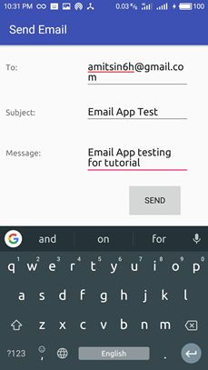 Send E Mail Android Application Tutorial - Download Beautiful Dark Art | High Resolution