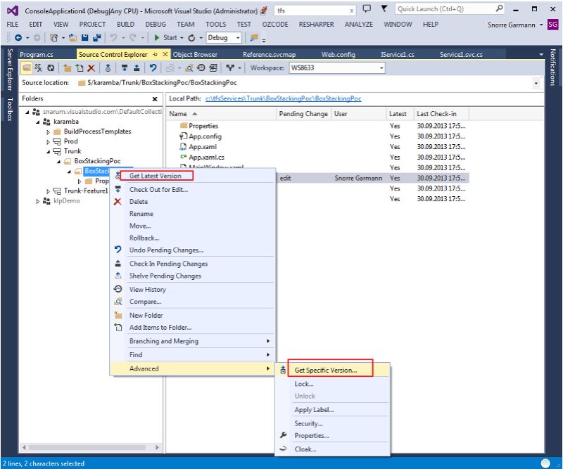 Source Control 4 7 Git Get A Specific Version Or Commit - Modern Space Wallpaper - Desktop