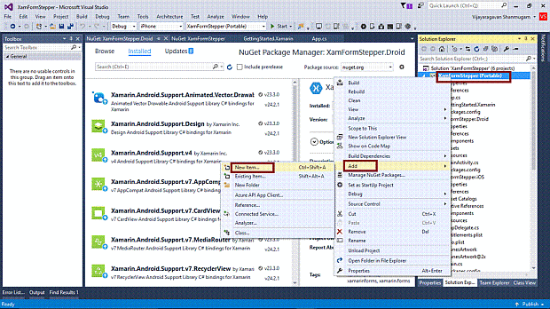 Stepper Control In Xamarin Forms Application For Android And Uwp - Creative Abstract Photo - High Resolution