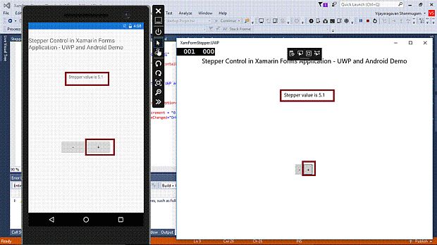 Stepper Control In Xamarin Forms Application For Android And Uwp - Best City Pictures in Full HD