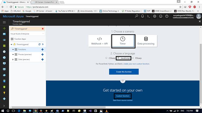 Time Trigger Using Function App - Landscape Backgrounds - Professional Full HD Collection
