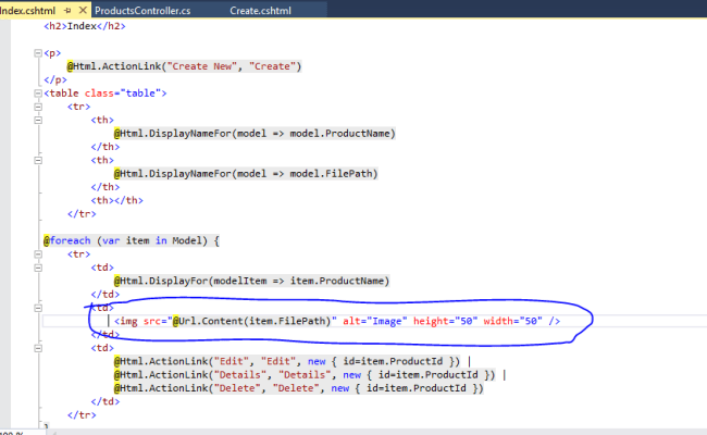 Upload Files In ASP.NET MVC