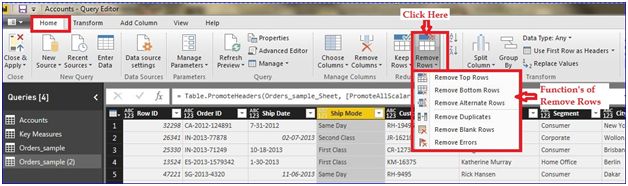 Reduce Rows Keep Rows Remove Rows Remove Errors In Power Bi Quadexcel Com - Download Elegant Ocean Background | Mobile
