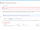 Web Api In Azure 2 Set A Client Credential Secret