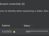 Web Api In Azure 2 Set A Client Credential Secret