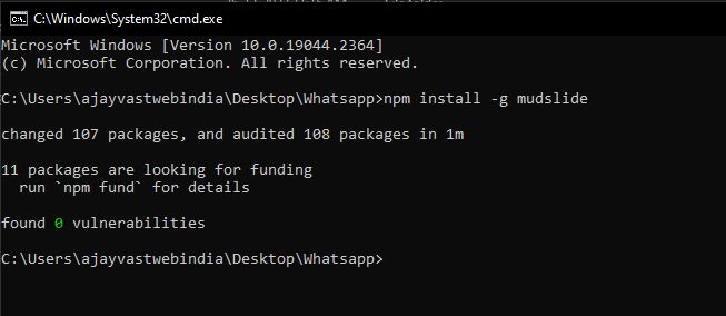 Whatsapp Message Using Commandline - Best Light Arts in 4K