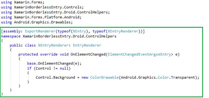 Xamarin Forms Change Entry Border Color Using Custom Renderers In - Light Design Collection - Desktop Quality