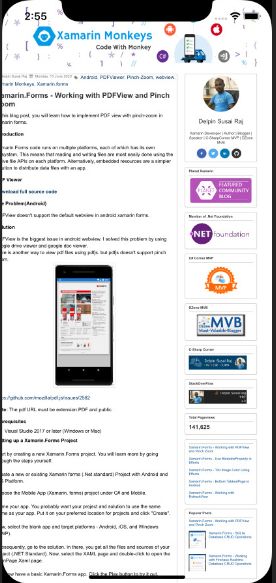 Xamarin Forms Xamarin Forms Webview Content Default Size Is Too - Premium Dark Photo Gallery - 8K