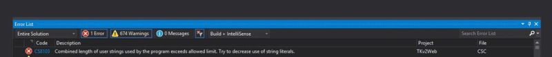 C Asp Core 3 1 Combined Length Of User Strings Used By The Program Exceeds Allowed Limit Try - 4K Space Patterns for Desktop