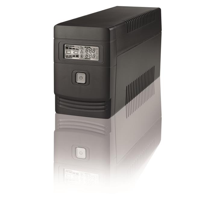 UPS Power On VLD-750 Line Interactive 750VA, με οθόνη (050047)