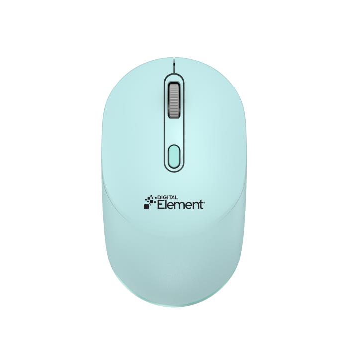Ασύρματο Ποντίκι 2.4 GHz/BT Element MS-195G Ανοιχτό Μπλέ (080489)