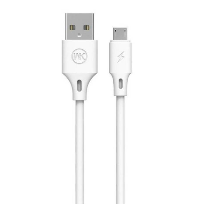 Καλώδιο Φόρτισης WK WDC-092 USB σε Micro USB 2m Λευκό (250604)