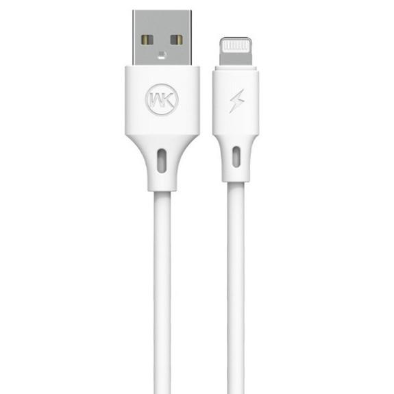 Καλώδιο Φόρτισης WK WDC-092 USB σε Lightning 1m Λευκό (250608)