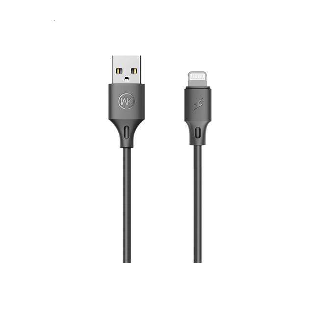 Καλώδιο Φόρτισης WK WDC-092 USB σε Lightning 2m Μαύρο (250609)