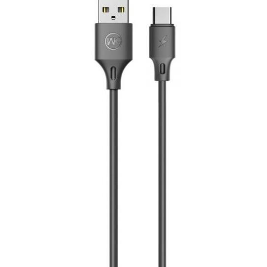 Καλώδιο Φόρτισης WK WDC-092 USB σε USB-C 1m Μαύρο (250613)