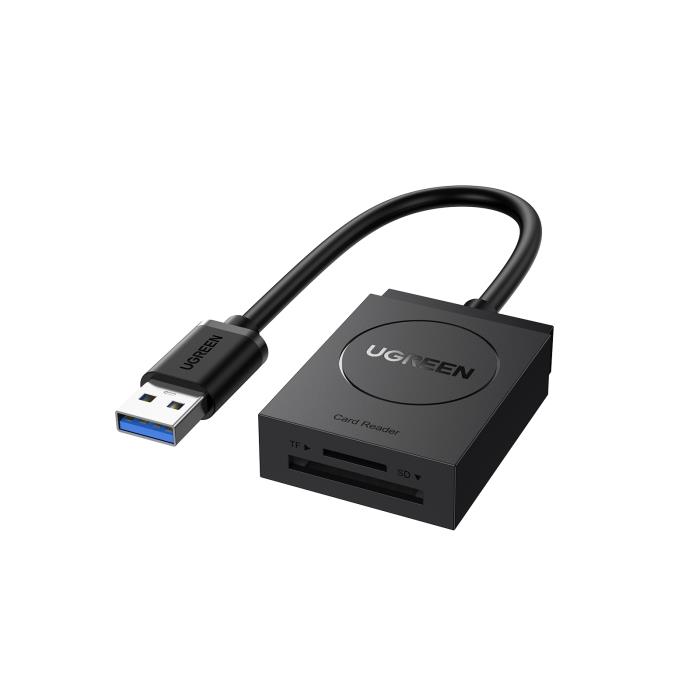 Card Reader USB UGREEN CR127 20250 SD/TF Μαύρο (340046)