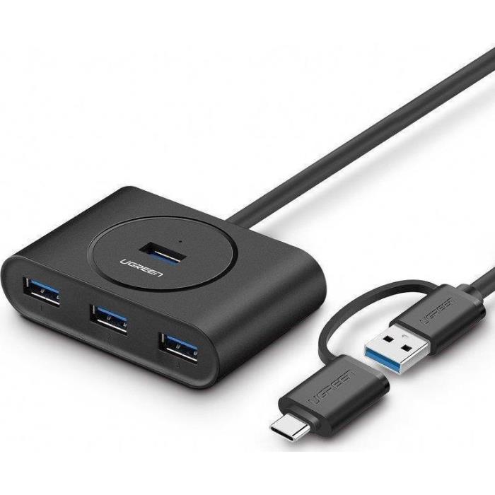 USB-C/USB Hub UGREEN CR113 40850 Μαύρο (340051)