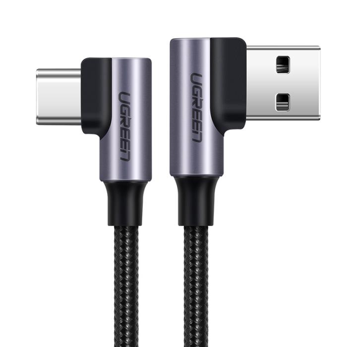 Καλώδιο Φόρτισης UGREEN US284 70255 USB σε USB-C 3m Γκρί (340093)