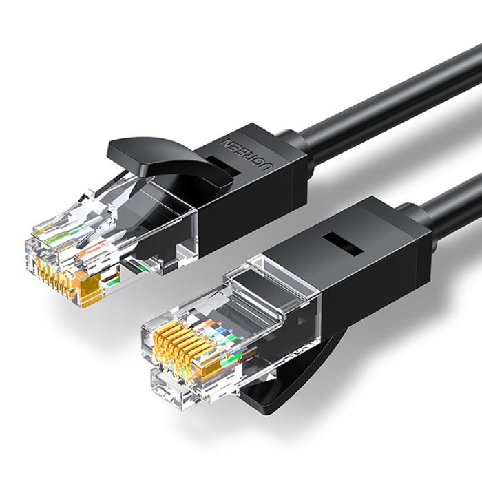 Καλώδιο Δικτύου UTP CAT6 UGREEN NW102 20162 5m Μαύρο (340207)