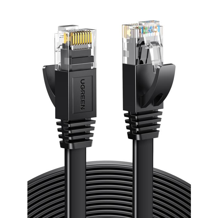 Καλώδιο Δικτύου UTP CAT6 UGREEN NW102 50175 3m Flat Μαύρο (340216)