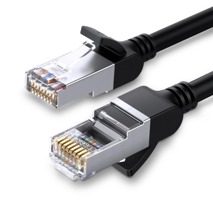Καλώδιο Δικτύου UTP CAT6 UGREEN NW101 50190 0.5m Pure Cooper Μαύρο (340228)